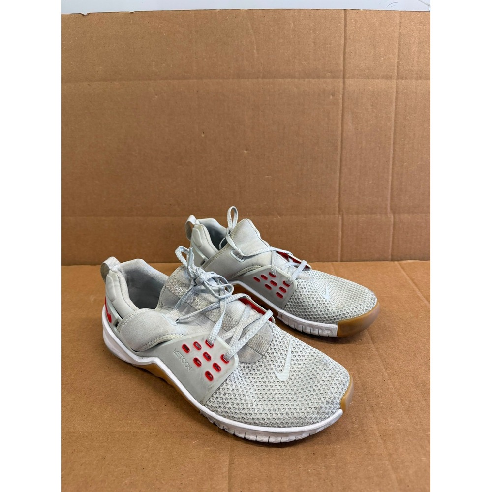 Nike Free Metcon 2 Cross-Training Shoes Pure Platinum Gum AQ8306-061 Size 10 US
